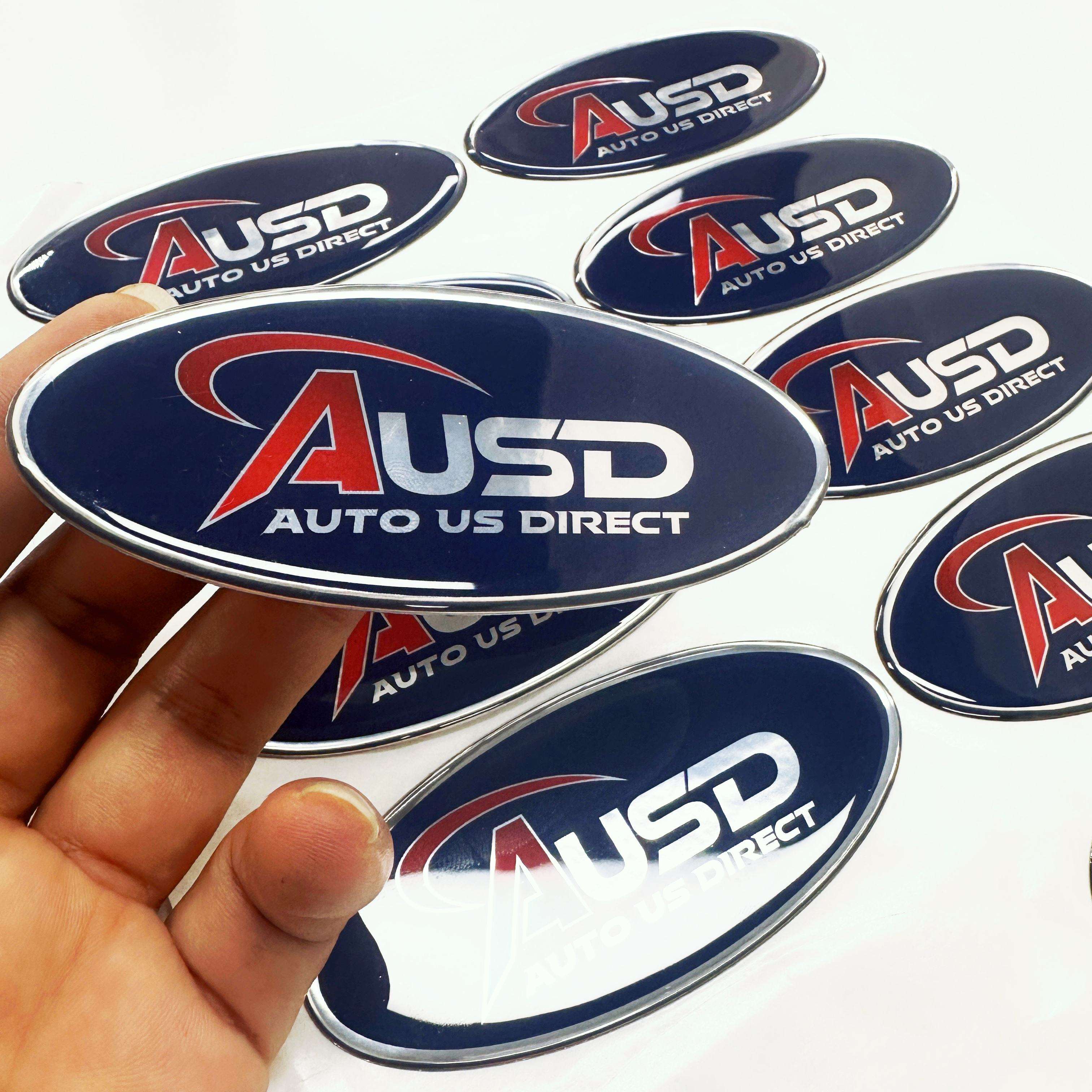 Custom 3D Car Emblem Stickers