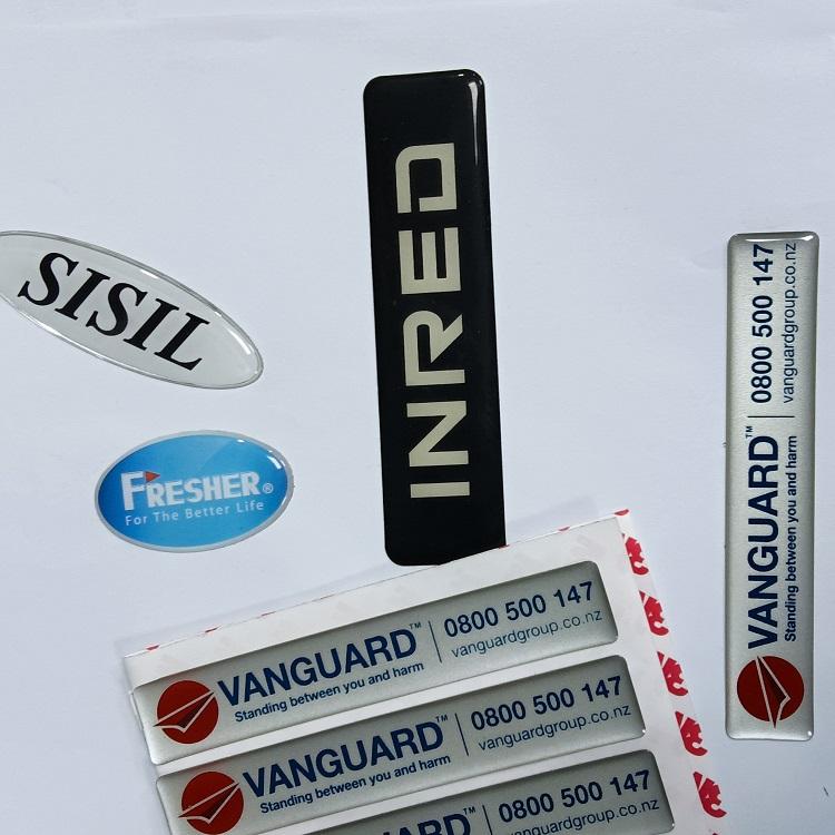 3D Epoxy Dome Anime Stickers