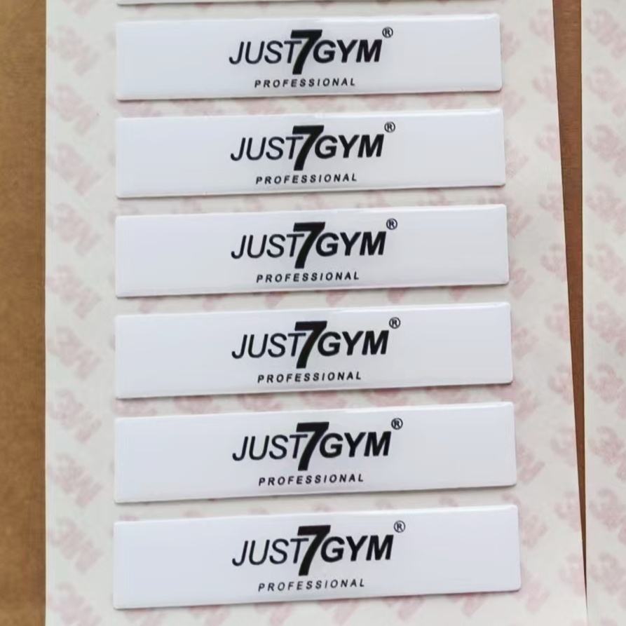 3D Epoxy Dome Anime Stickers