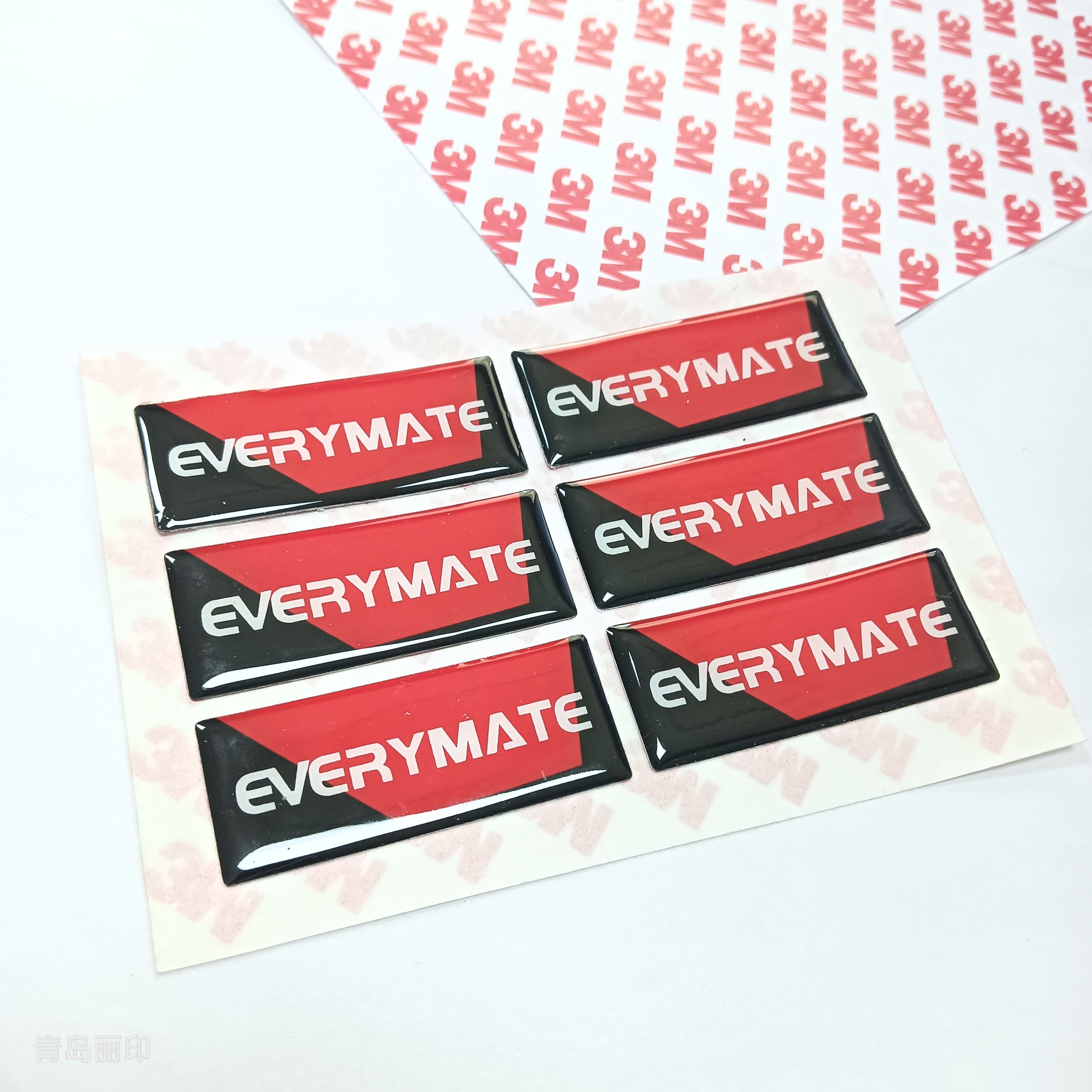 3D Epoxy Dome Anime Stickers