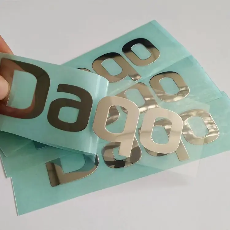 3D Electroformed Metal Stickers