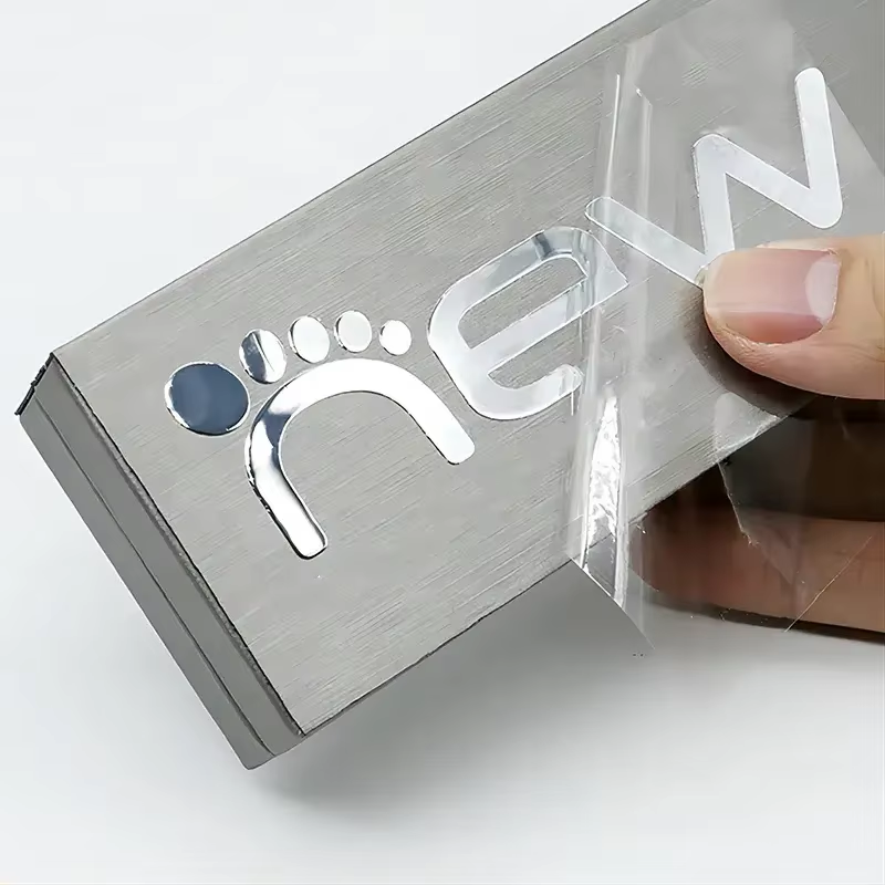 3D Electroformed Metal Stickers