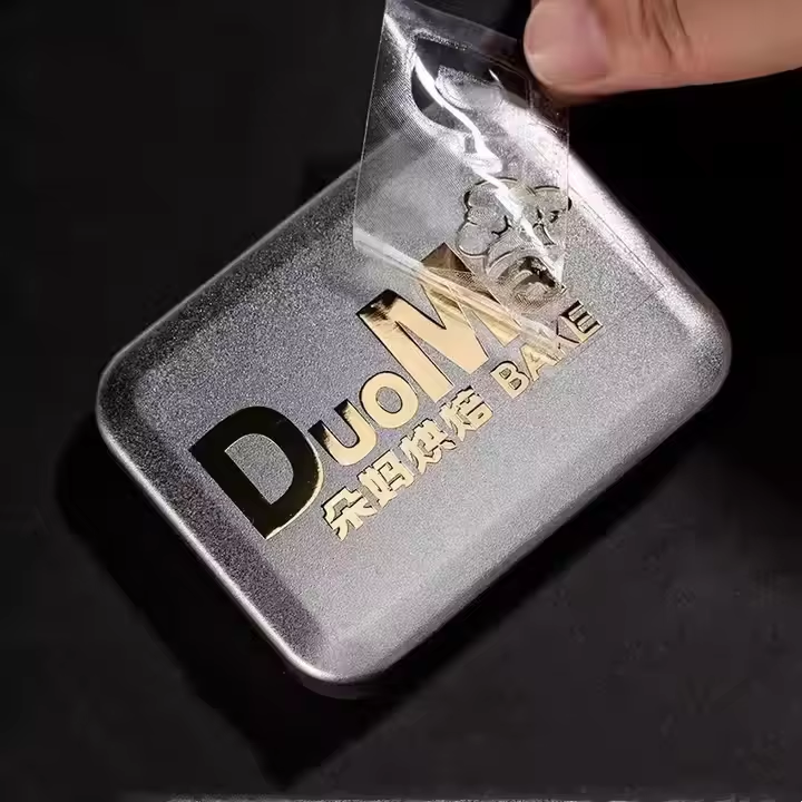 3D Electroformed Metal Stickers