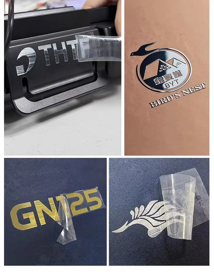 3D Electroformed Metal Stickers
