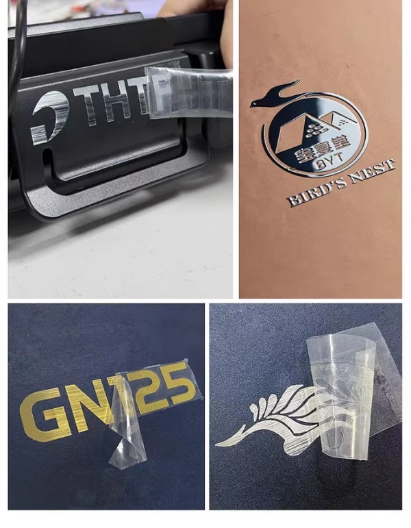 3D Electroformed Metal Stickers