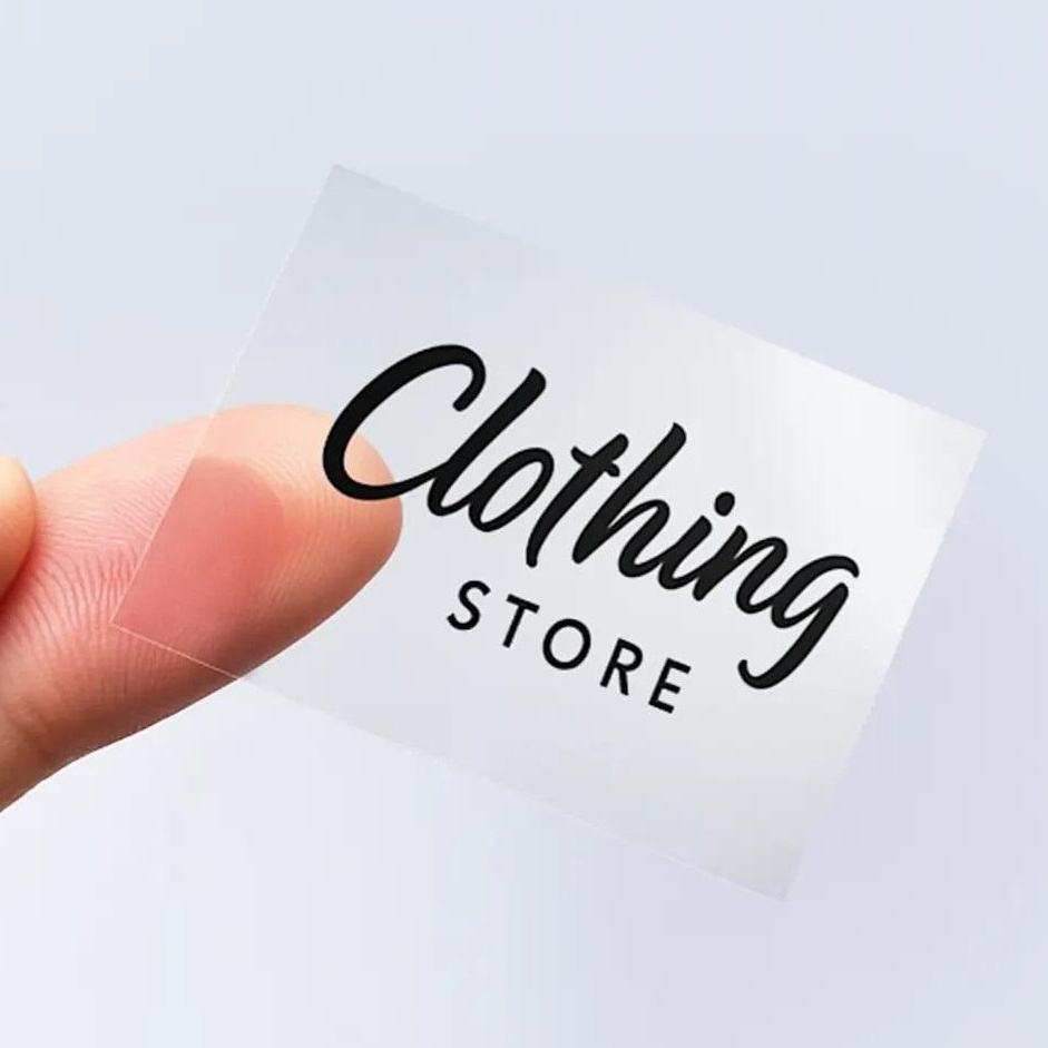 Custom Clear Stickers Food Beverage