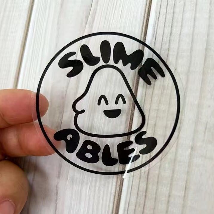 Custom Clear Stickers Food Beverage