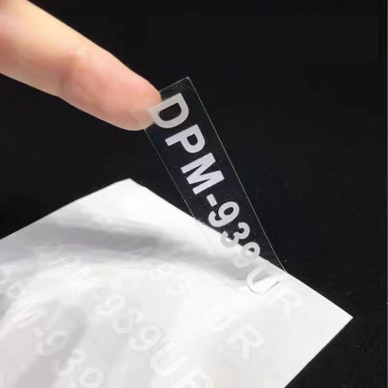 Clear Transfer Stickers Removable