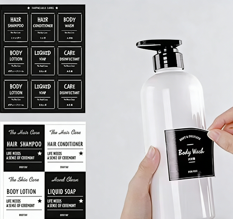 Clear Cosmetic Stickers