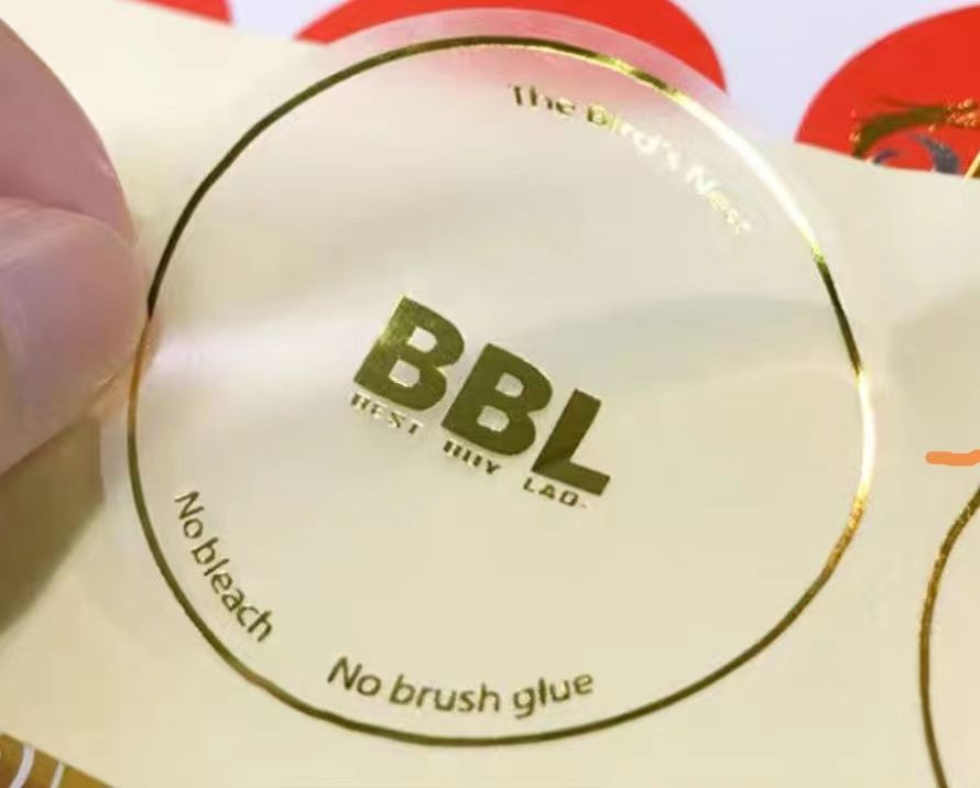 Clear Cosmetic Stickers