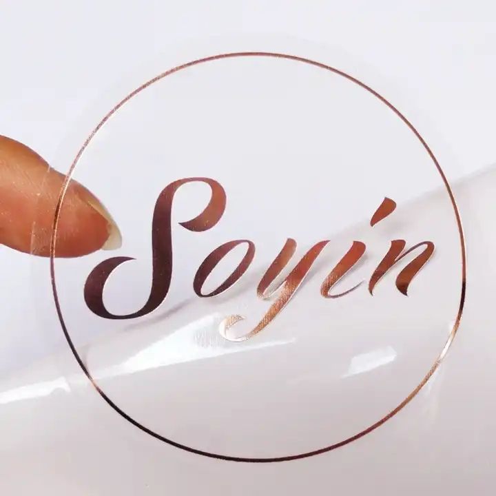 Clear Cosmetic Stickers