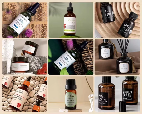 Custom Cosmetic Bottle Labels