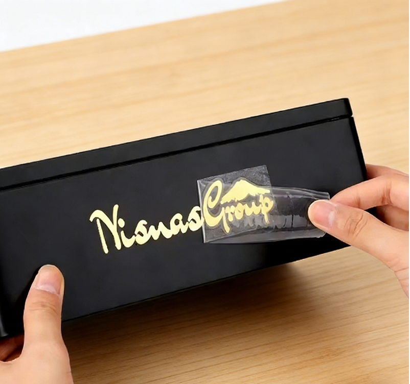 3D Metal Transfer Stickers Custom