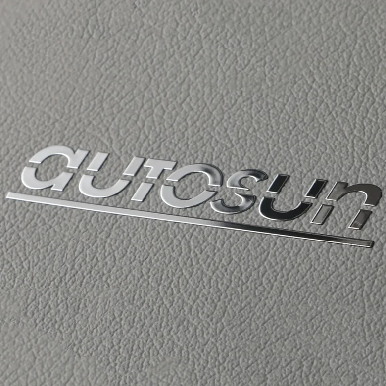 3D Metal Transfer Stickers Custom