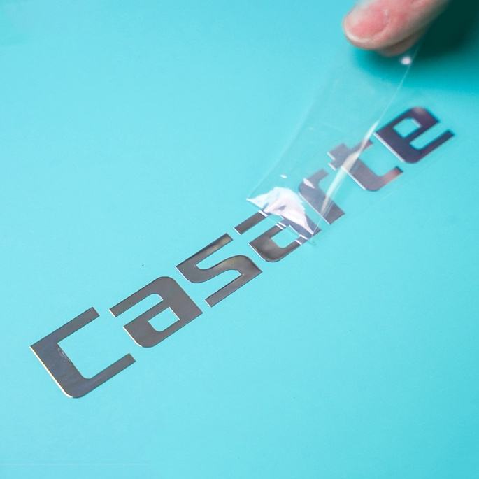 Metallic Finish Color Stickers