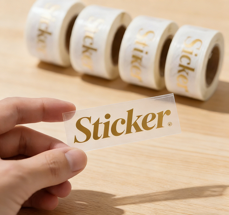 Metallic Finish Color Stickers