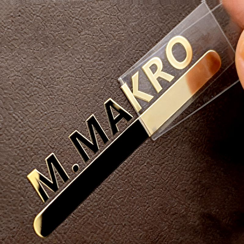 Metallic Finish Color Stickers