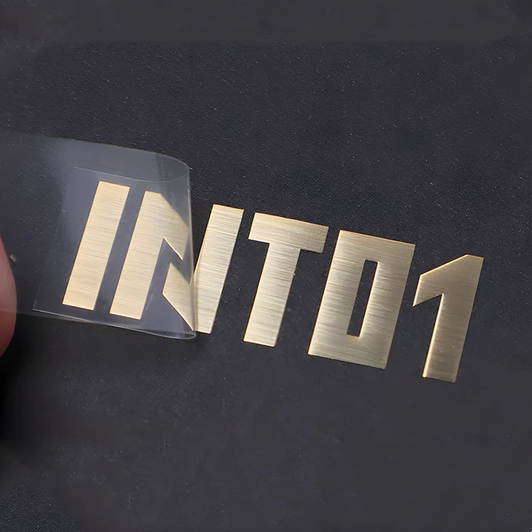 Metallic Finish Color Stickers