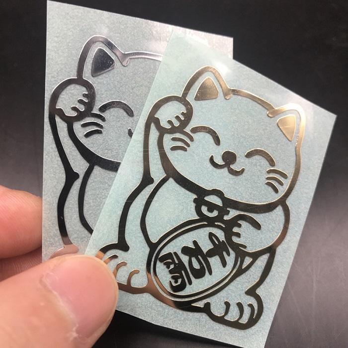 Metallic Finish Color Stickers