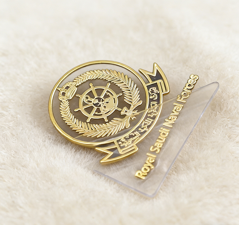 3D Metal Logo Stickers