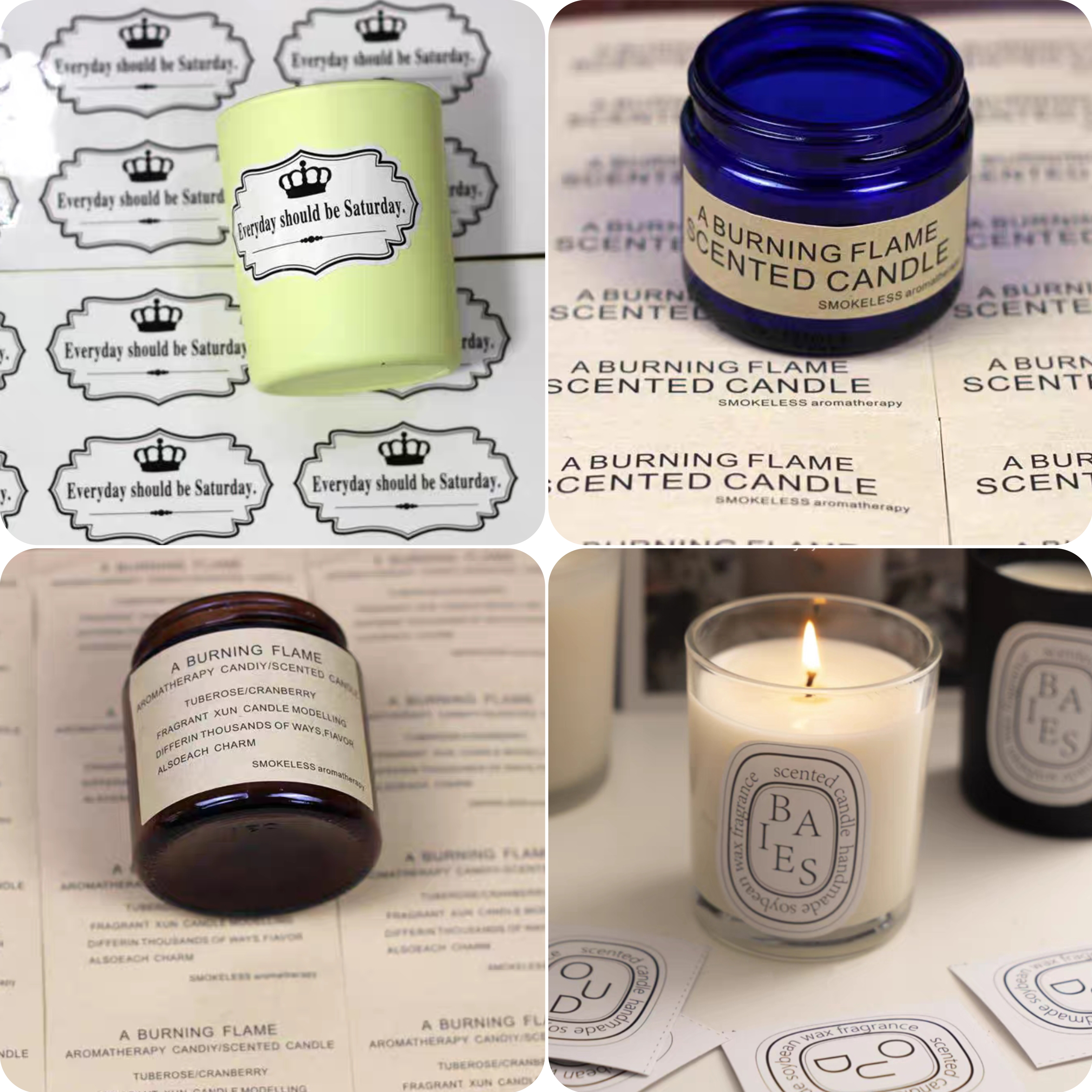 Custom Cosmetic Bottle Labels