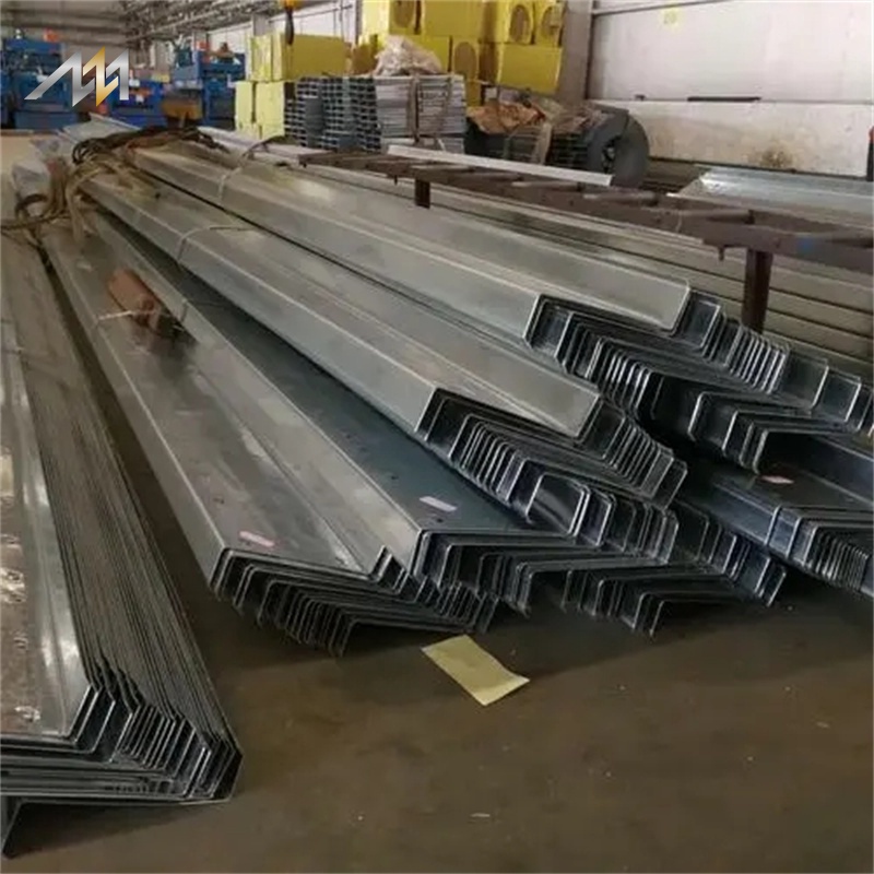 ASTM A36  EN S275JR S355JR Z-Type Steel Sheet Pile