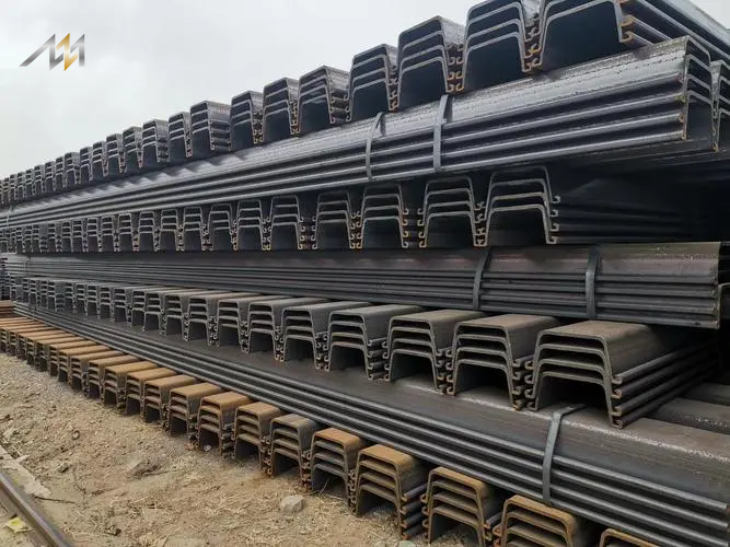 4w type SY295 SY390 U-Shaped Steel Sheet Pile