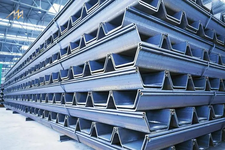 4w type SY295 SY390 U-Shaped Steel Sheet Pile