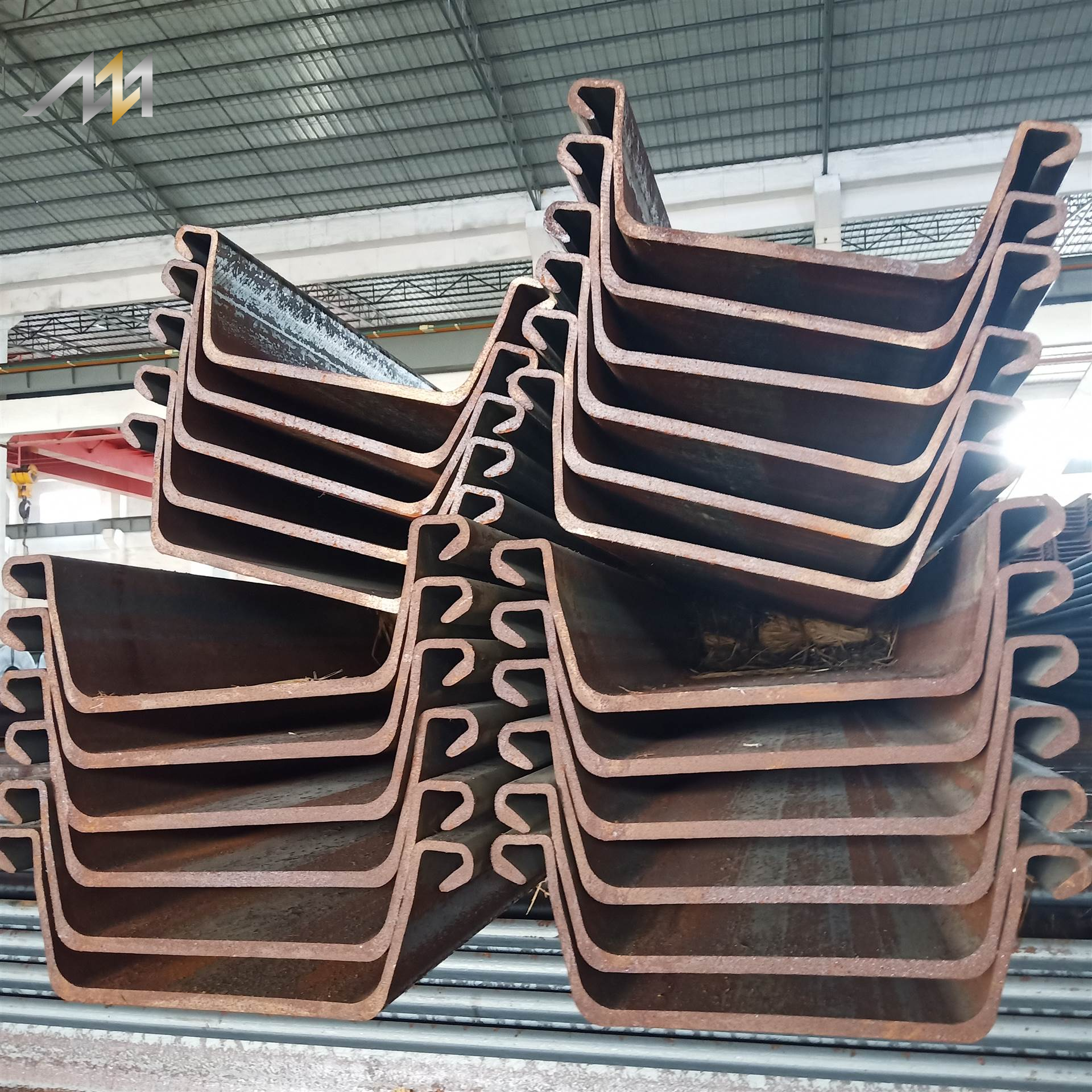 ASTM A690 A36 S355JR U-Shaped Steel Sheet Pile