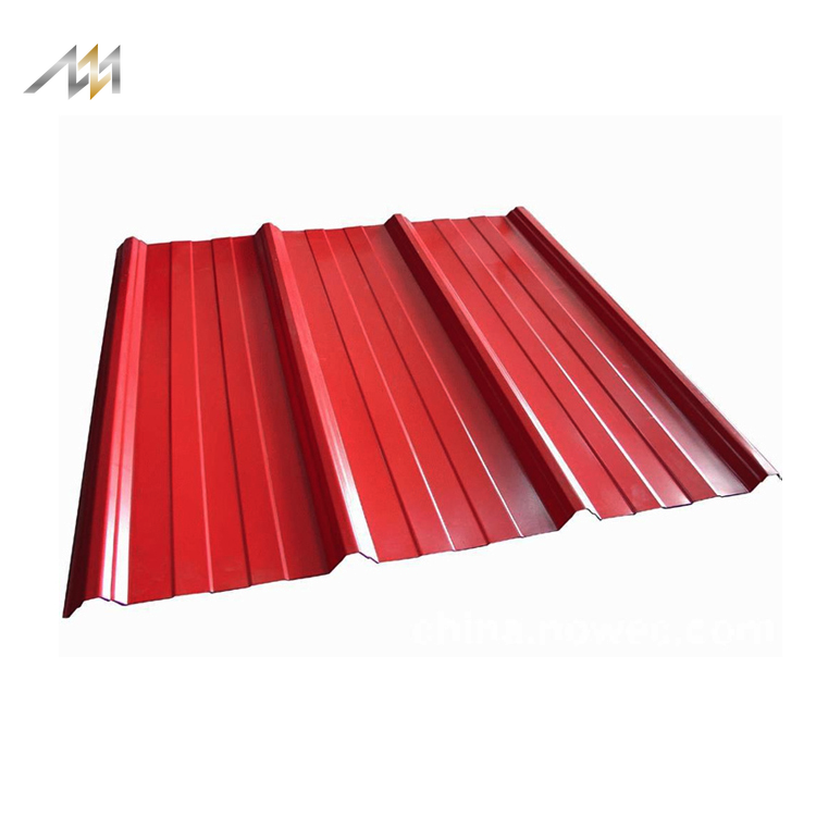 G550 Z40 Z80 0.5mm 1.0mm Color Coating Corrugated Sheet
