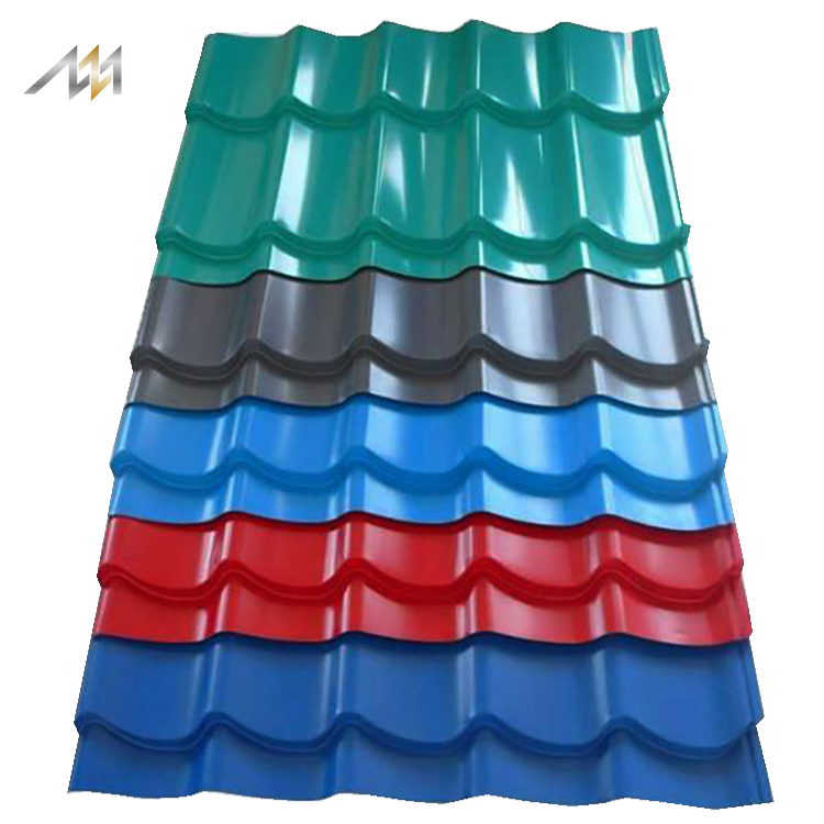 SGCC DX54D+Z Color Coating Corrugated Sheet