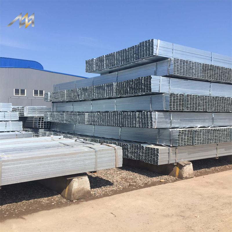 DX51D+Z60 Z80 S235JR Galvanized Square Tube
