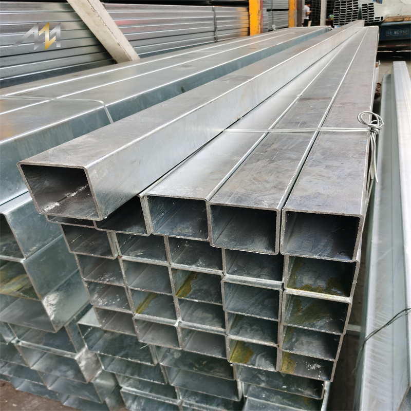 DX51D+Z60 Z80 S235JR Galvanized Square Tube