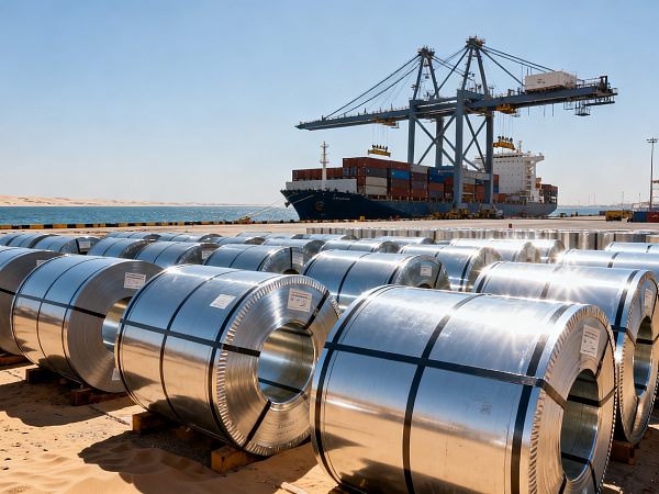 Mingzhu New Materials Successfully Delivers Order for Aluminum-Zinc Coated Steel Coils for a Middle East PV Project