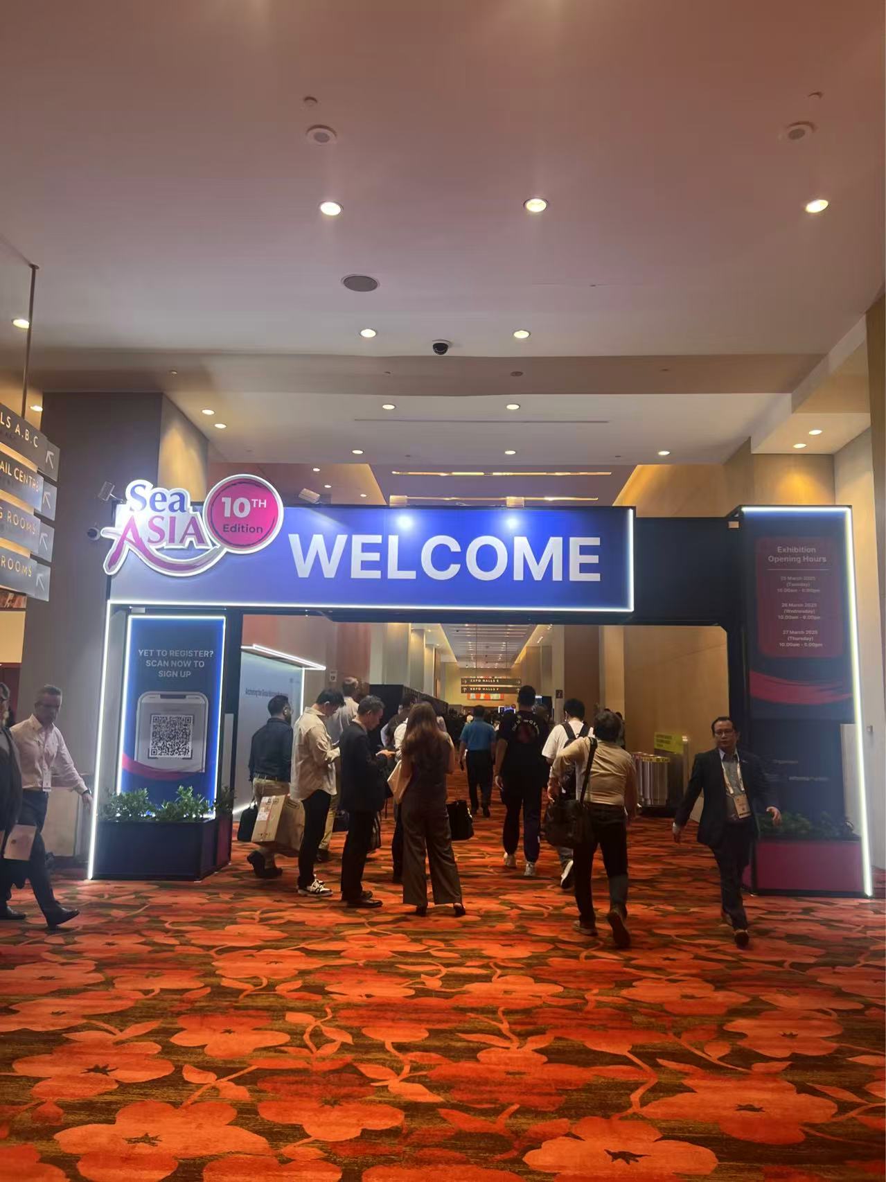 A successful Sea Asia 2025 in Singapore!