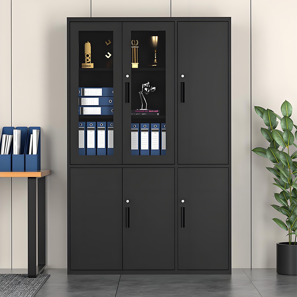 Other-Standard filing cabinet - 6doors - Black