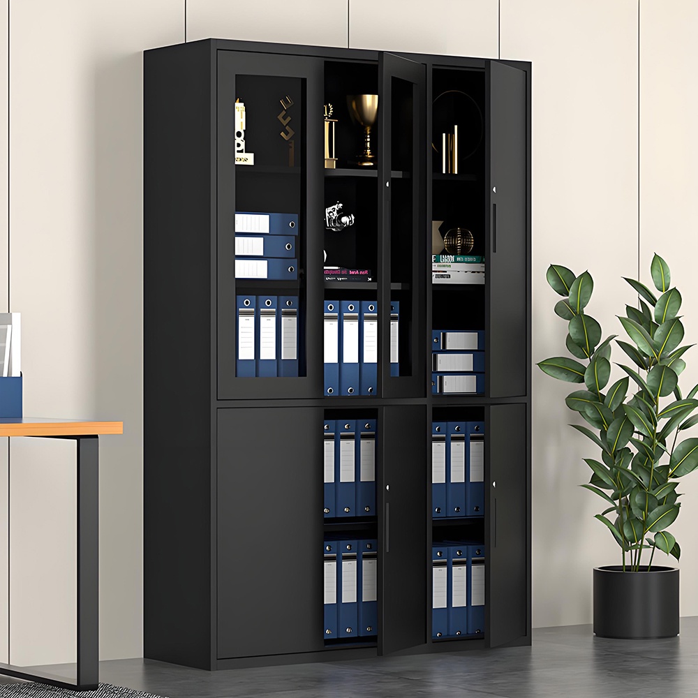Other-Standard filing cabinet - 6doors - Black