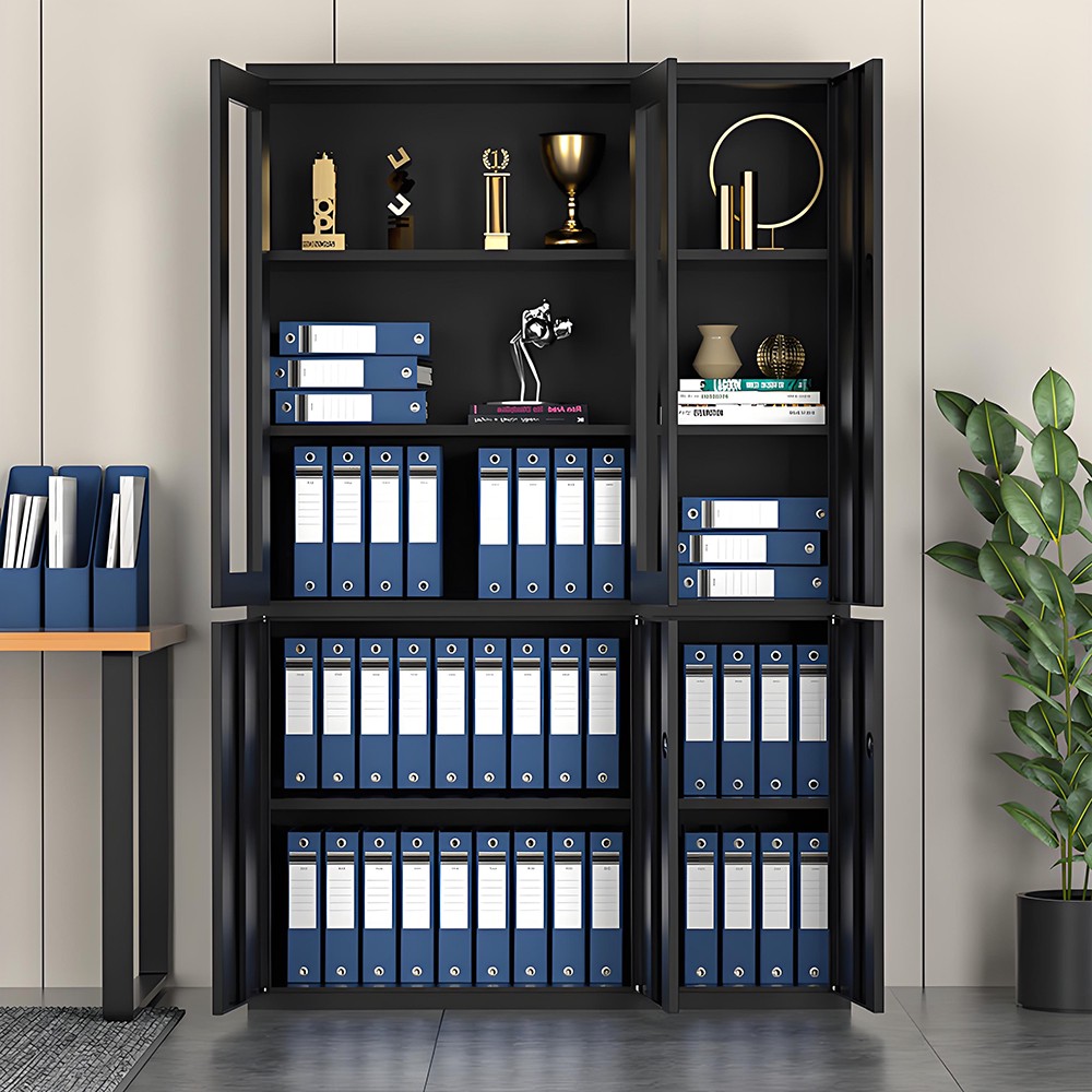 Other-Standard filing cabinet - 6doors - Black