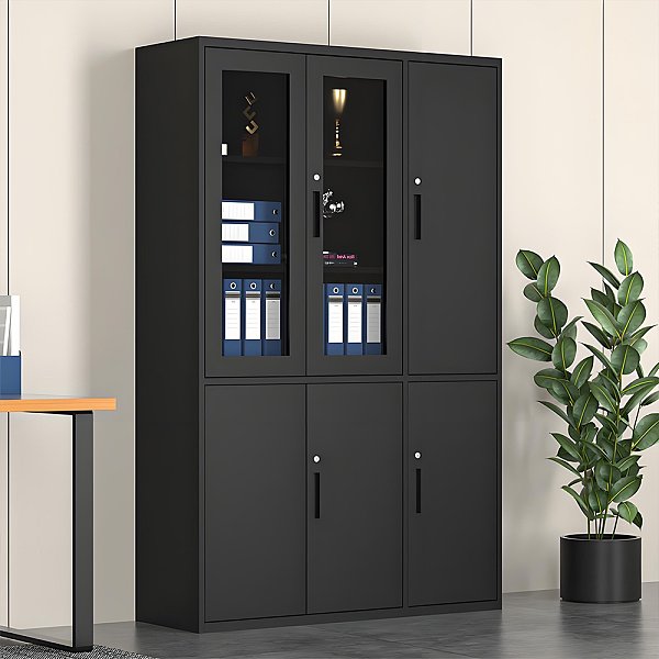 Other-Standard filing cabinet - 6doors - Black