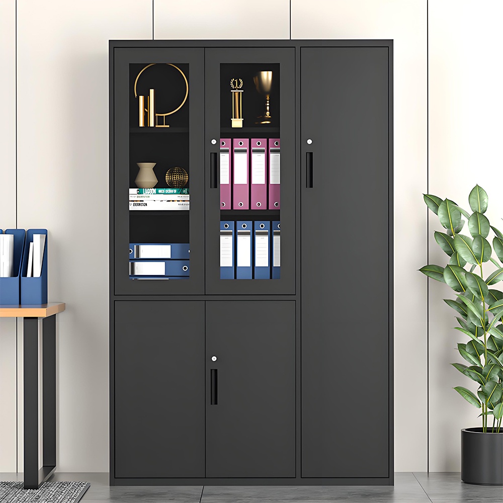 Other-Standard filing cabinet - 5 doors - Black
