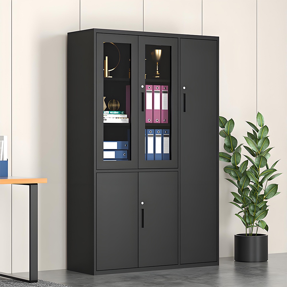 Other-Standard filing cabinet - 5 doors - Black