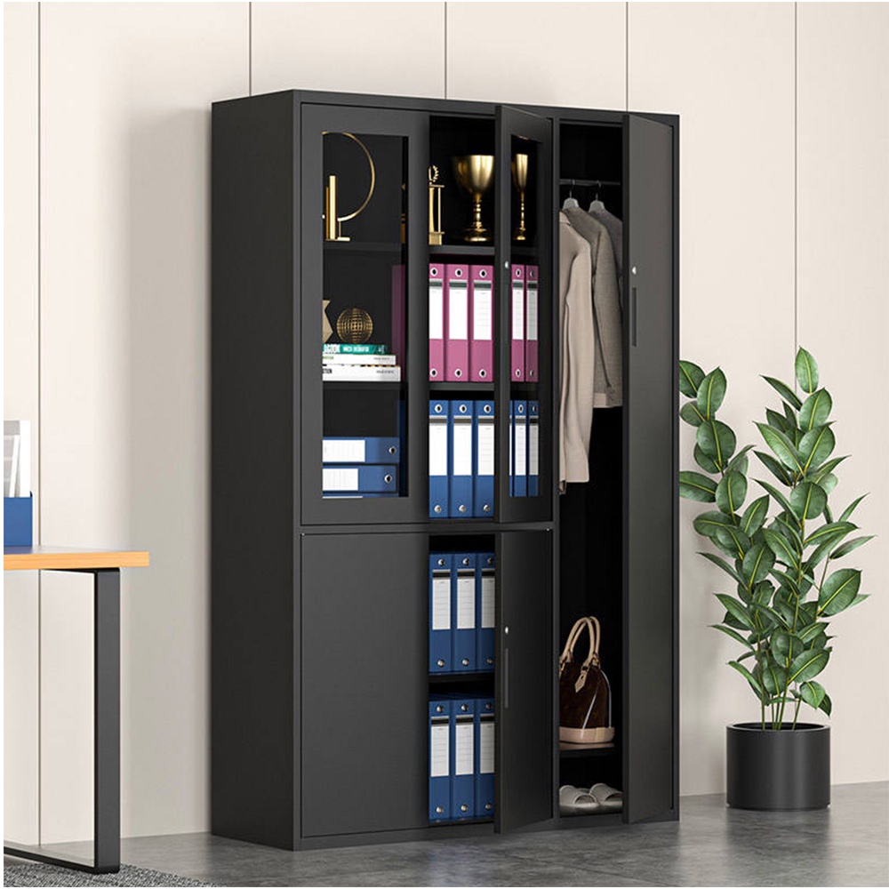 Other-Standard filing cabinet - 5 doors - Black