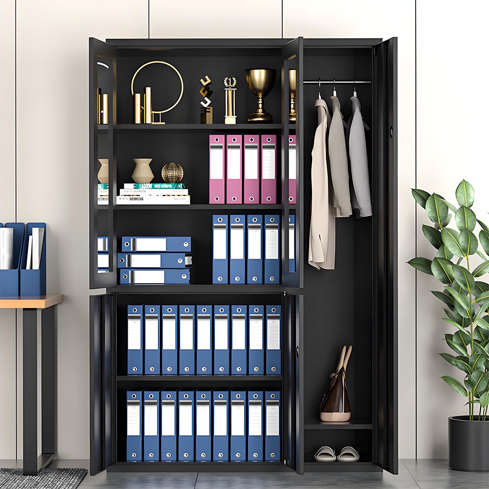 Other-Standard filing cabinet - 5 doors - Black