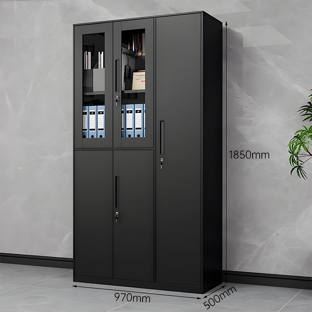 Other-Standard filing cabinet - 5 doors - Black