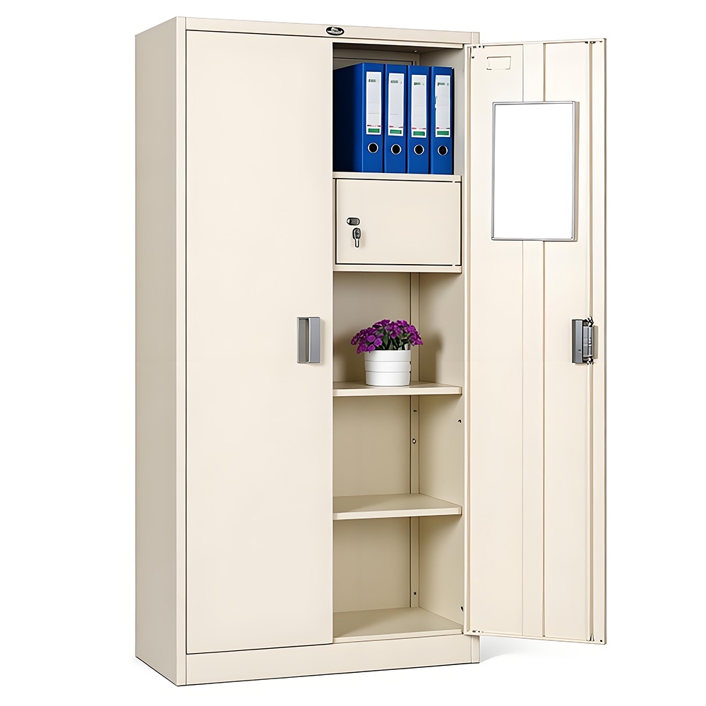 Office & Storage Cabinet - White