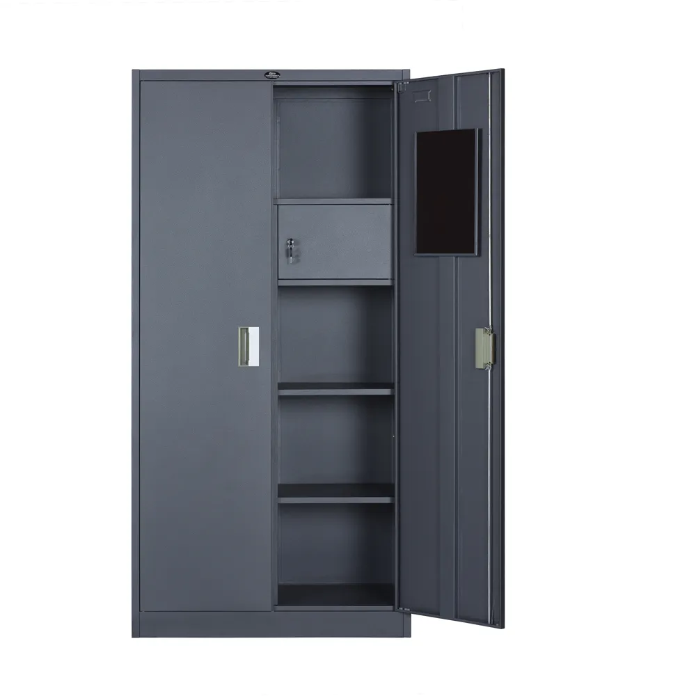 Office & Storage Cabinet - Black