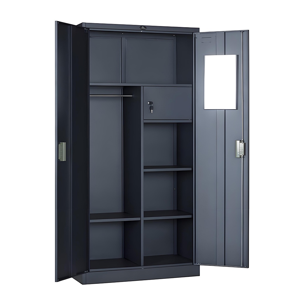 Office & Storage Cabinet - Black
