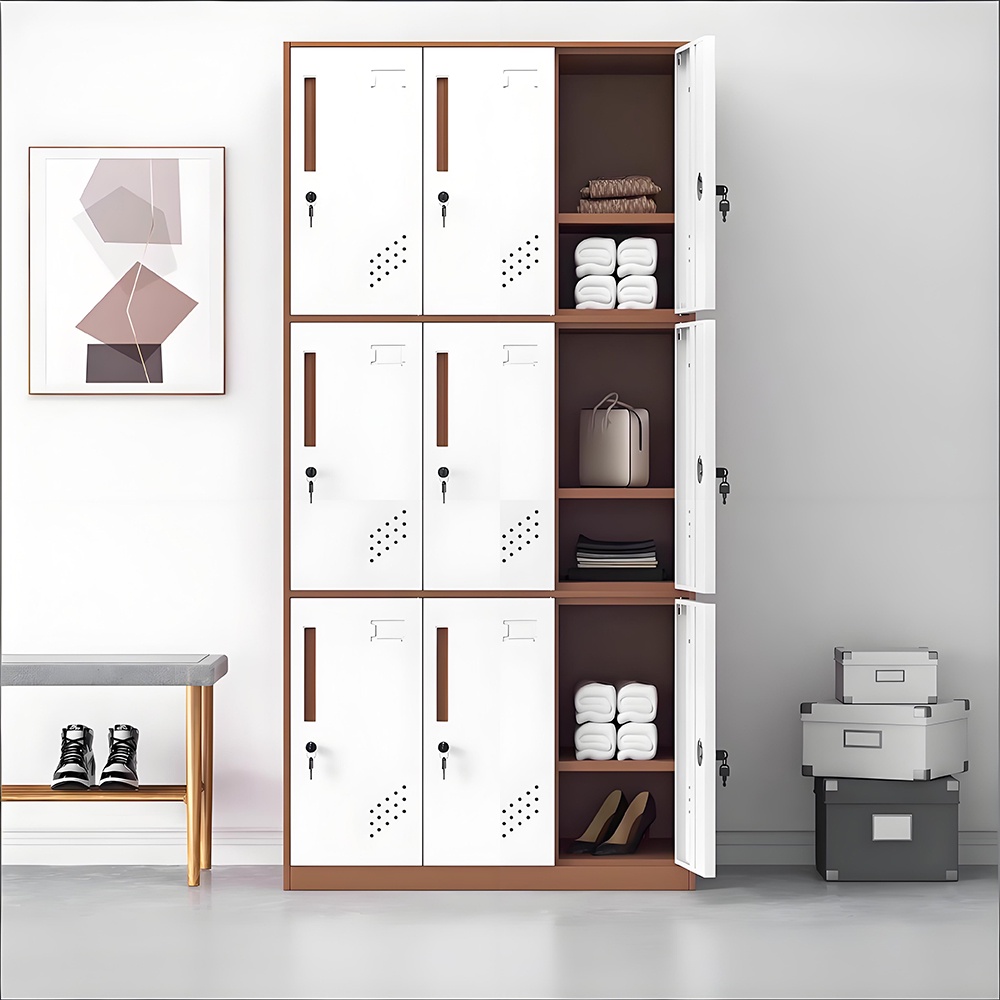 Steel locker -9 doors