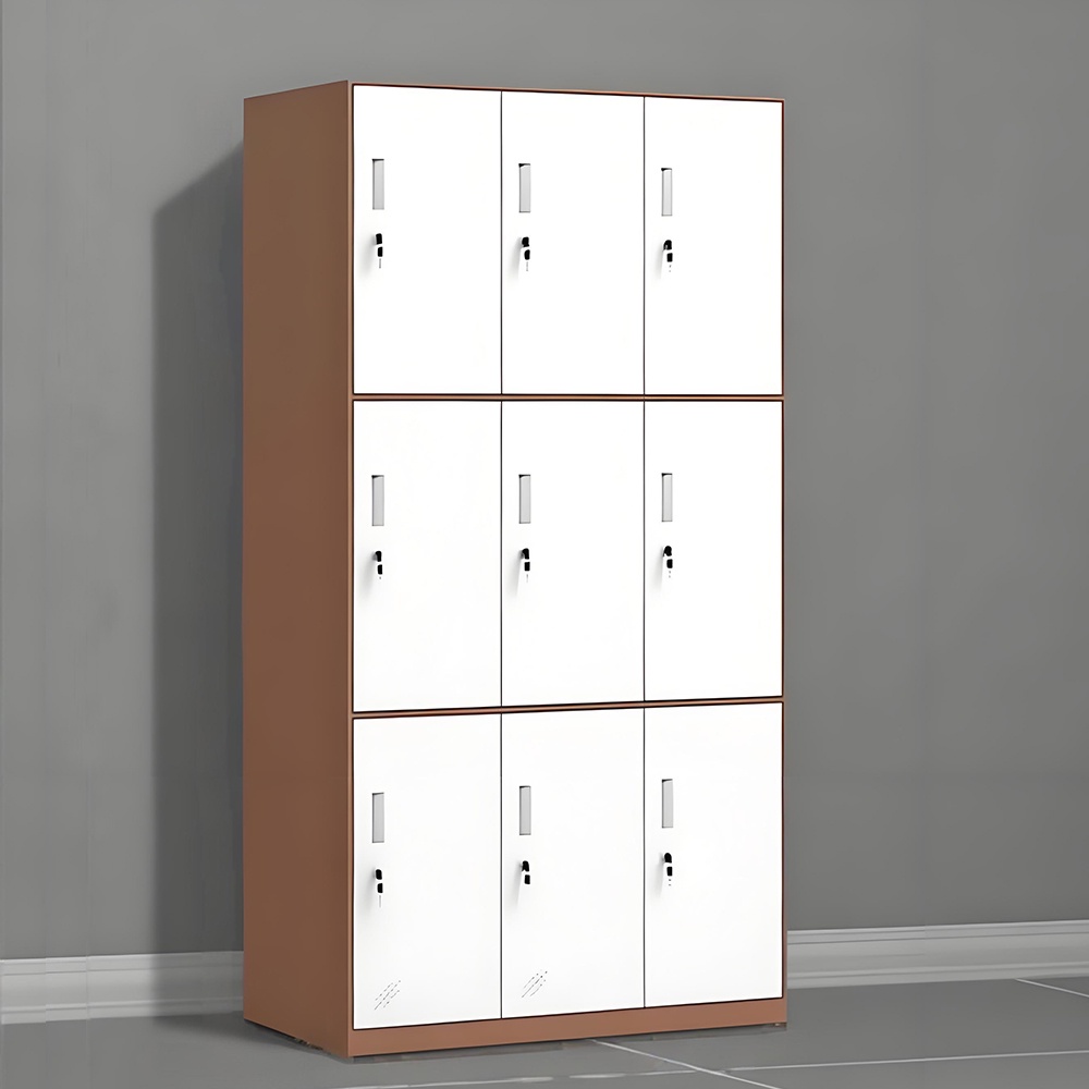 Steel locker -9 doors