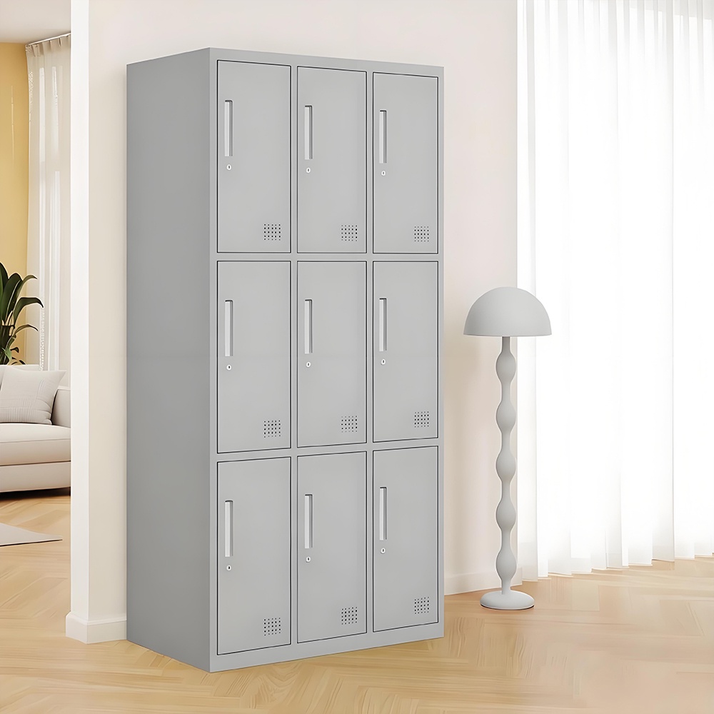 Steel locker -9 doors